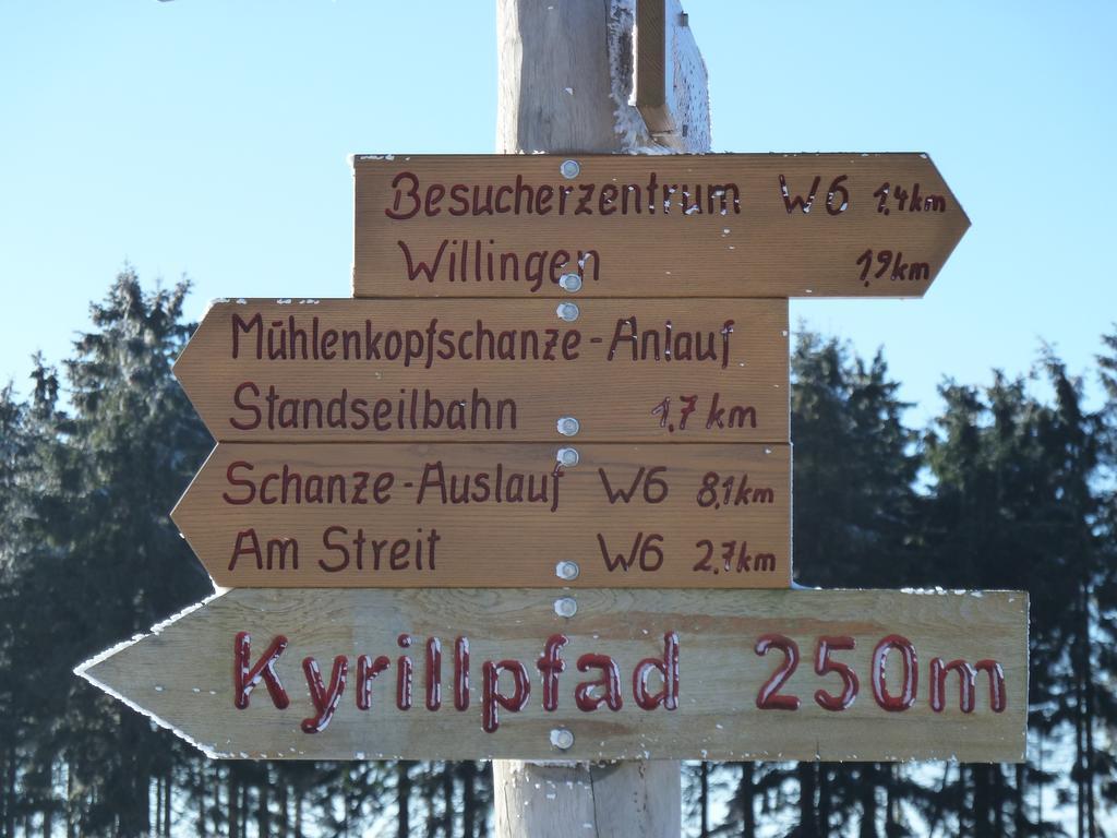 וילינגן Pension Haus Waldfrieden, Meinecardplus Inklusive מראה חיצוני תמונה