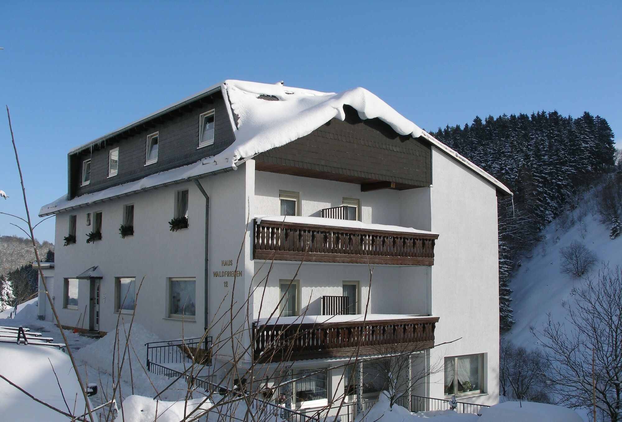 וילינגן Pension Haus Waldfrieden, Meinecardplus Inklusive מראה חיצוני תמונה